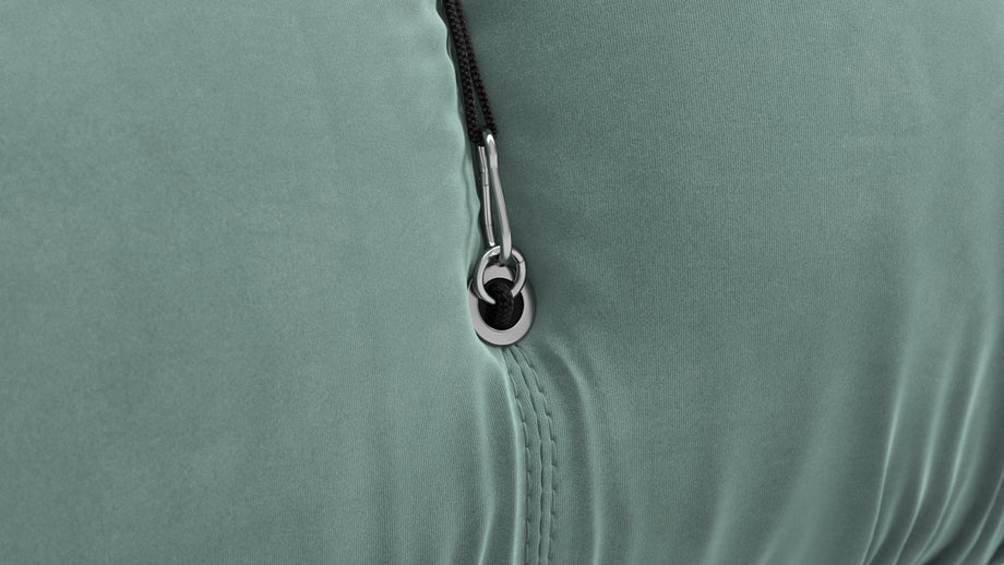 Seccional grande BelliniJadeite Luxe Velvet