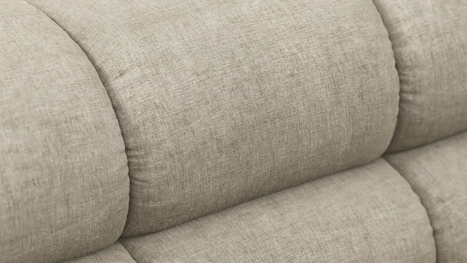 TuftyBeige Gray Chenille