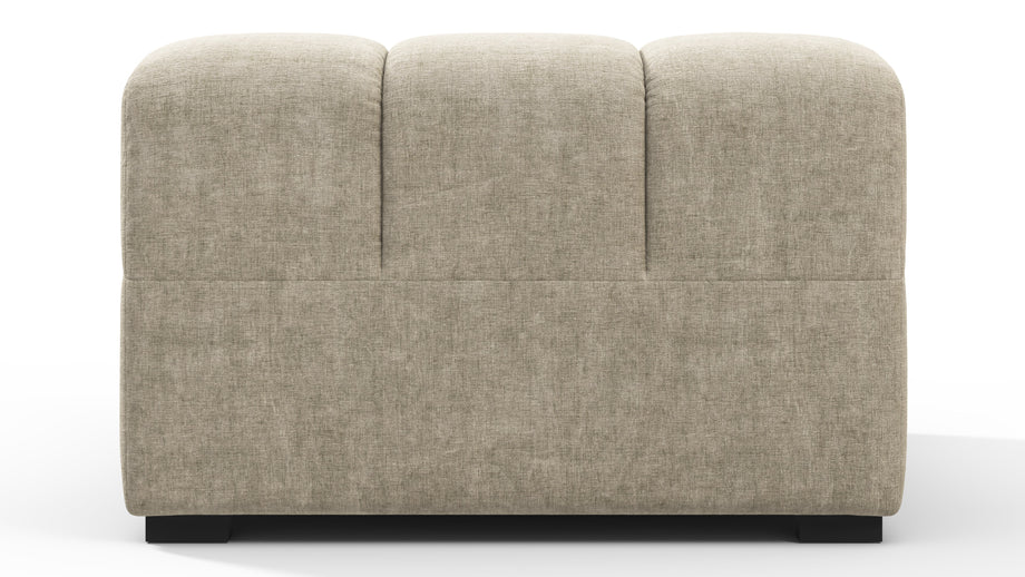 TuftyBeige Gray Chenille