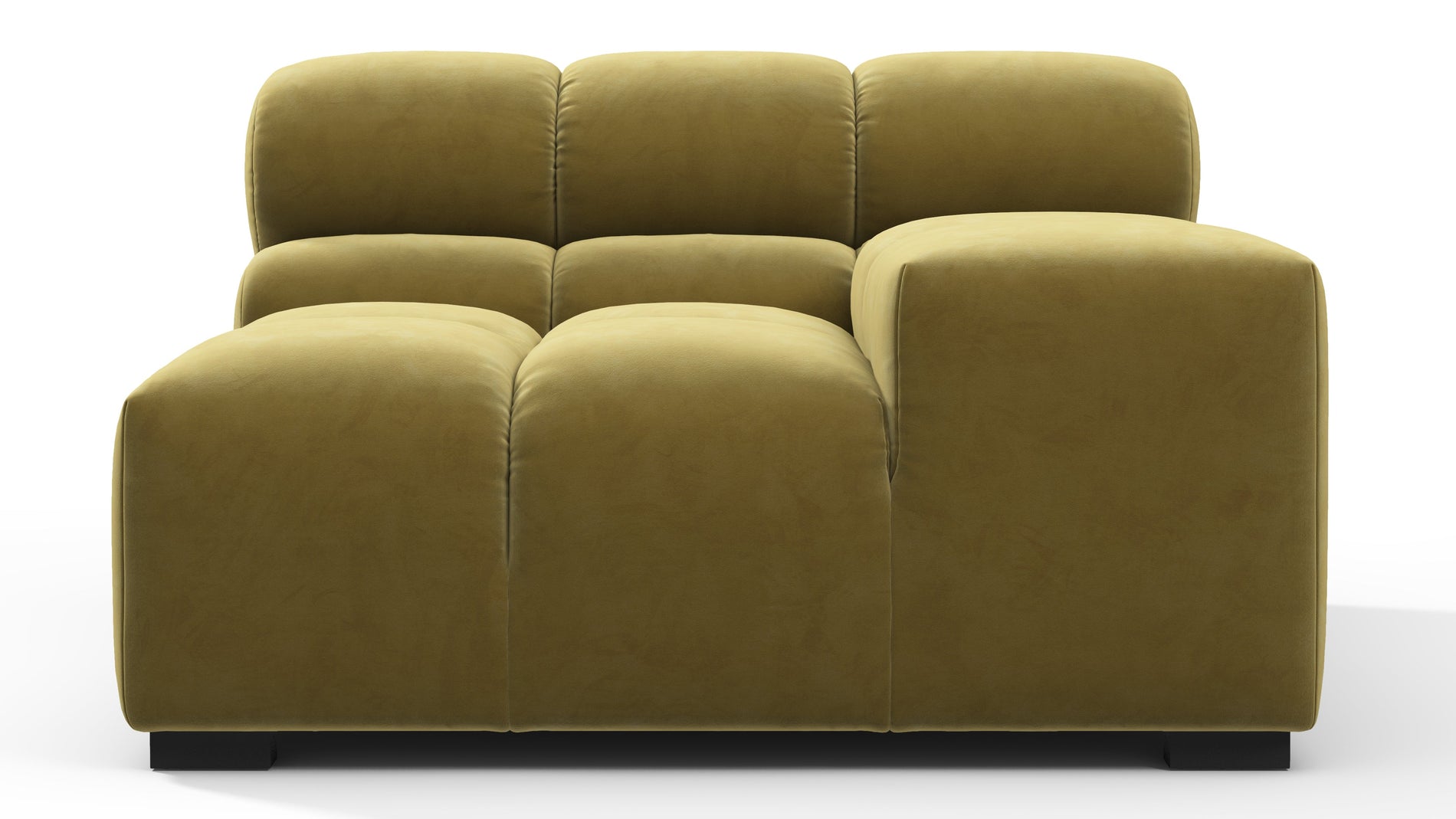 TuftyOlive Gold Velvet