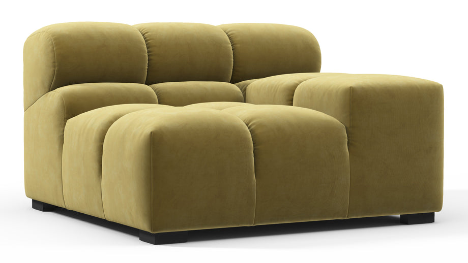 TuftyOlive Gold Velvet