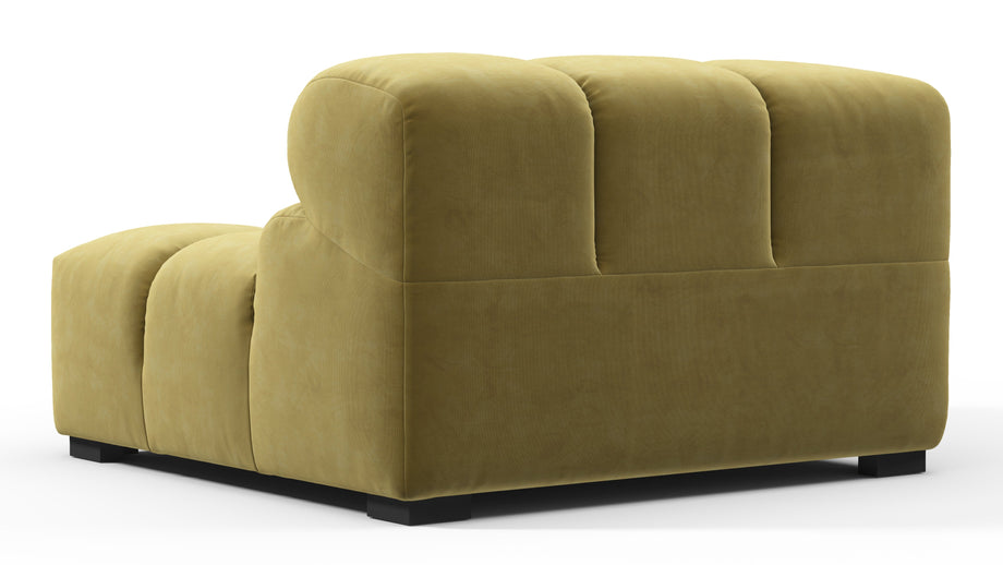 TuftyOlive Gold Velvet