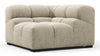 Tufty - Beige Gray Chenille - Image 2