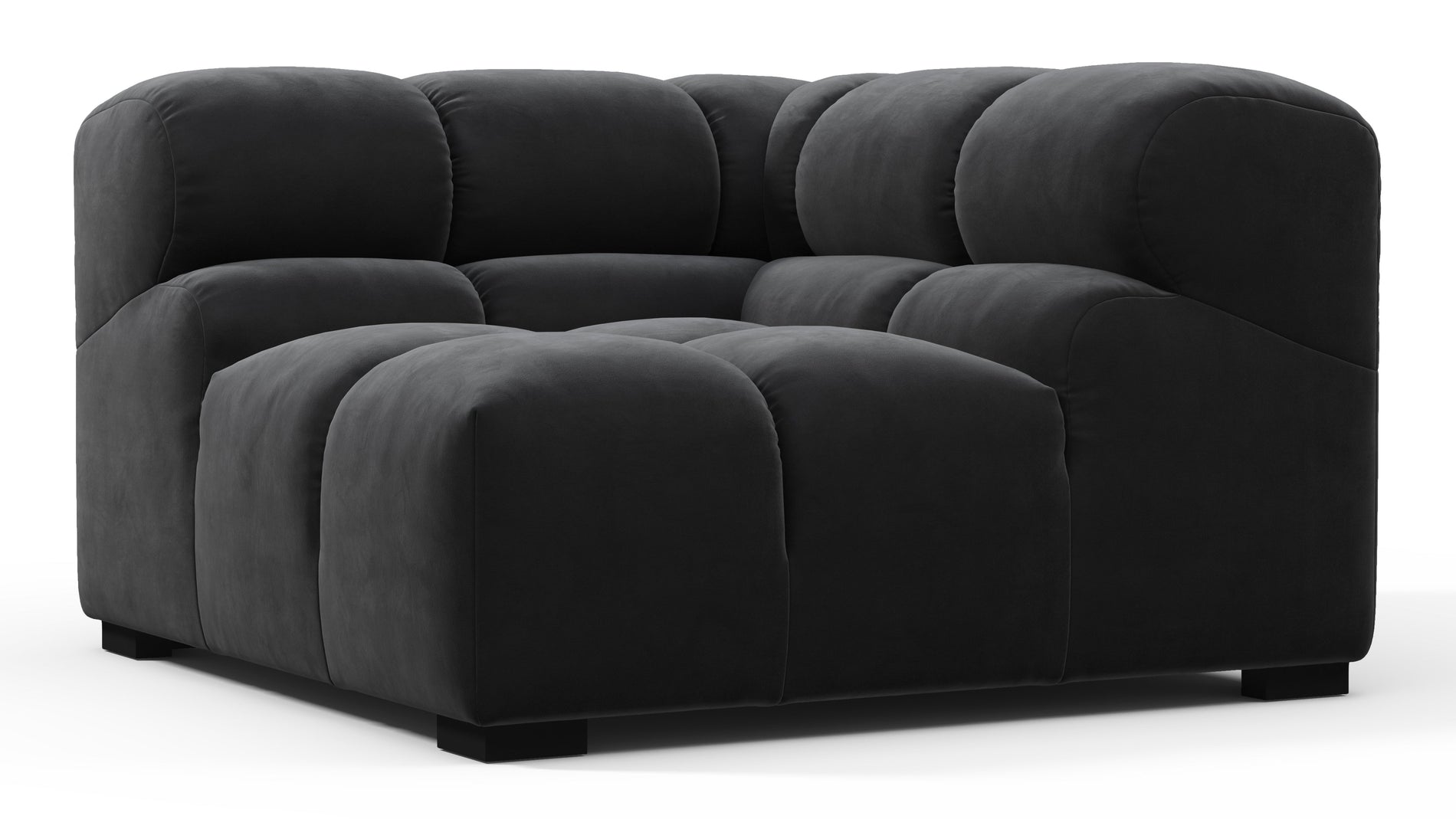 TuftyBlack Velvet