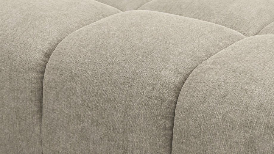 TuftyBeige Gray Chenille