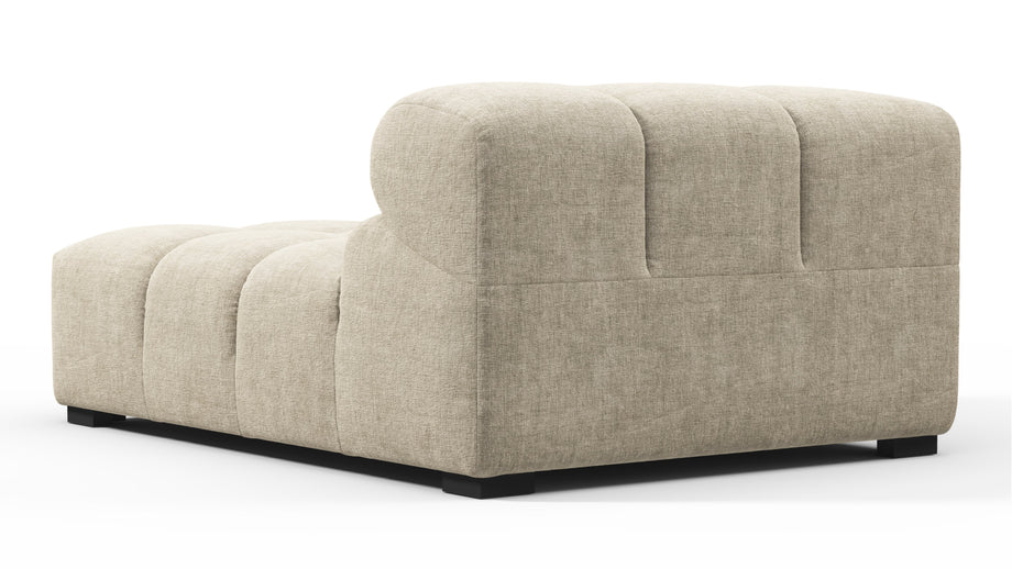 TuftyBeige Gray Chenille