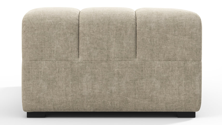 TuftyBeige Gray Chenille