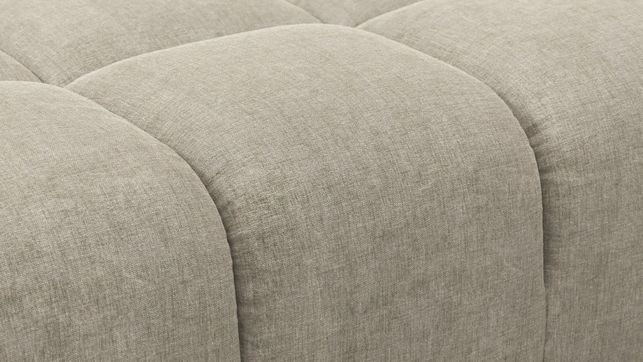 TuftyBeige Gray Chenille