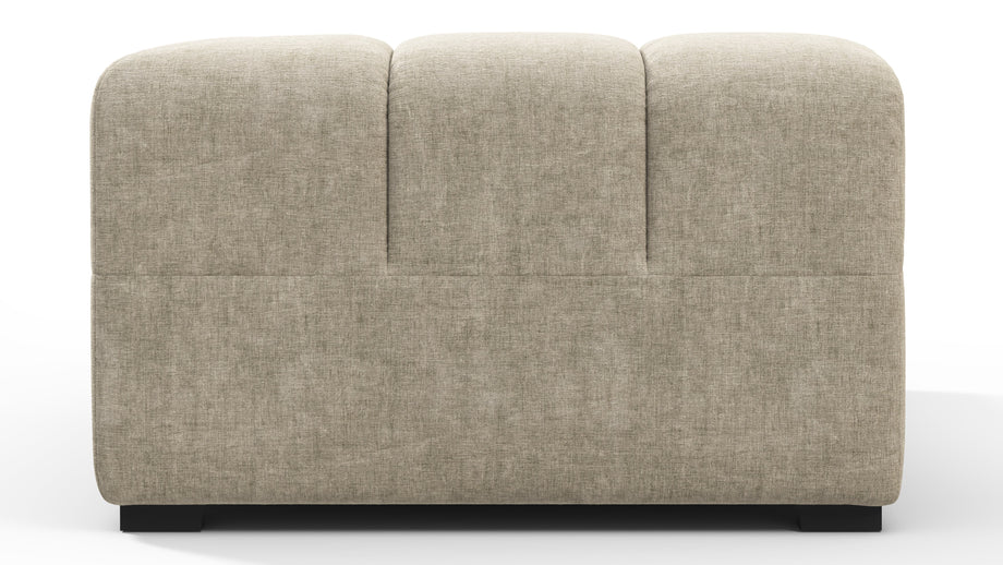 TuftyBeige Gray Chenille