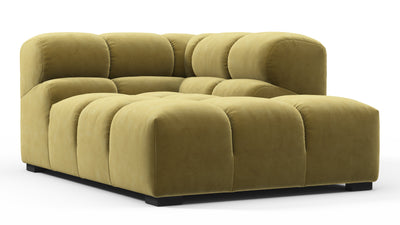 Tufty - Olive Gold Velvet - Image 2