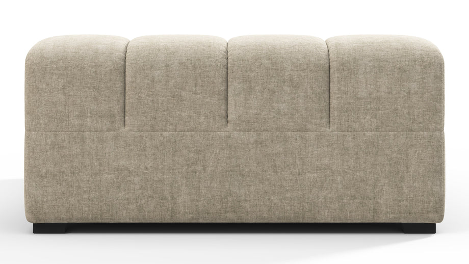 TuftyBeige Gray Chenille