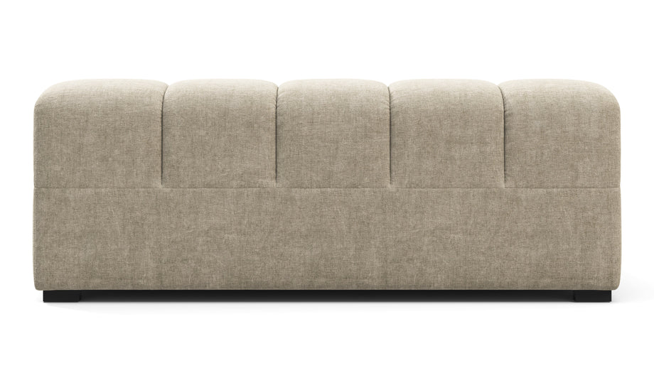 TuftyBeige Gray Chenille
