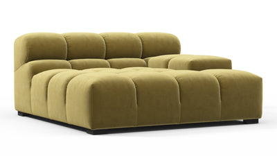 Tufty - Olive Gold Velvet - Image 2