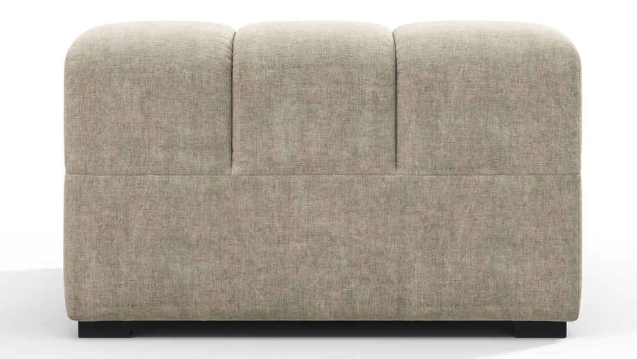 TuftyBeige Gray Chenille