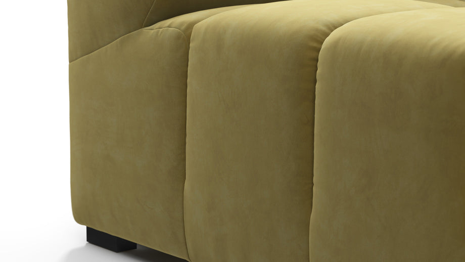 TuftyOlive Gold Velvet