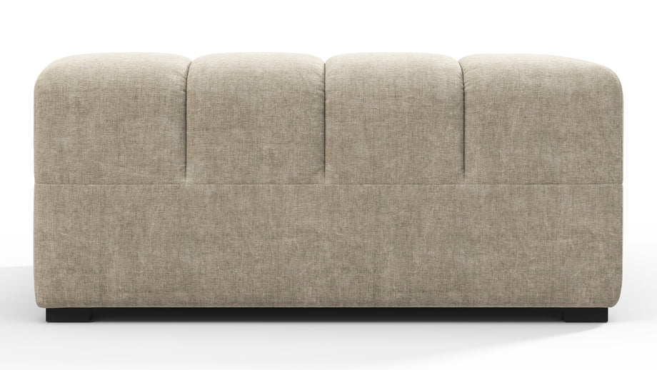 TuftyBeige Gray Chenille