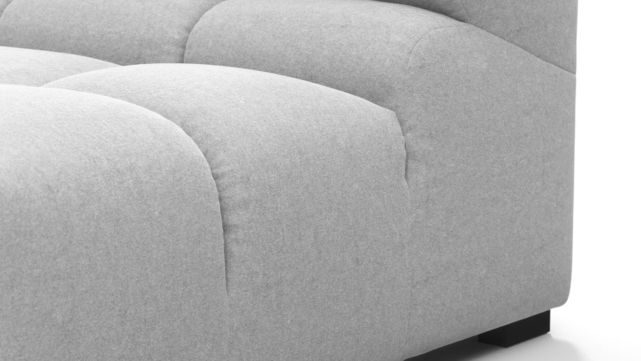 TuftyLight Gray Wool