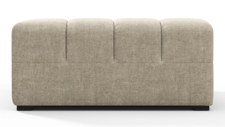 TuftyBeige Gray Chenille