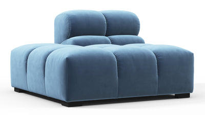Tufty - Aegean Blue Velvet - Image 2