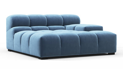Tufty - Aegean Blue Velvet - Image 2