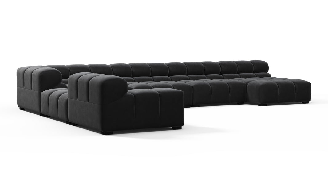 TuftyBlack Velvet