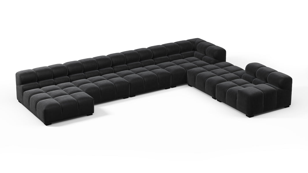 TuftyBlack Velvet