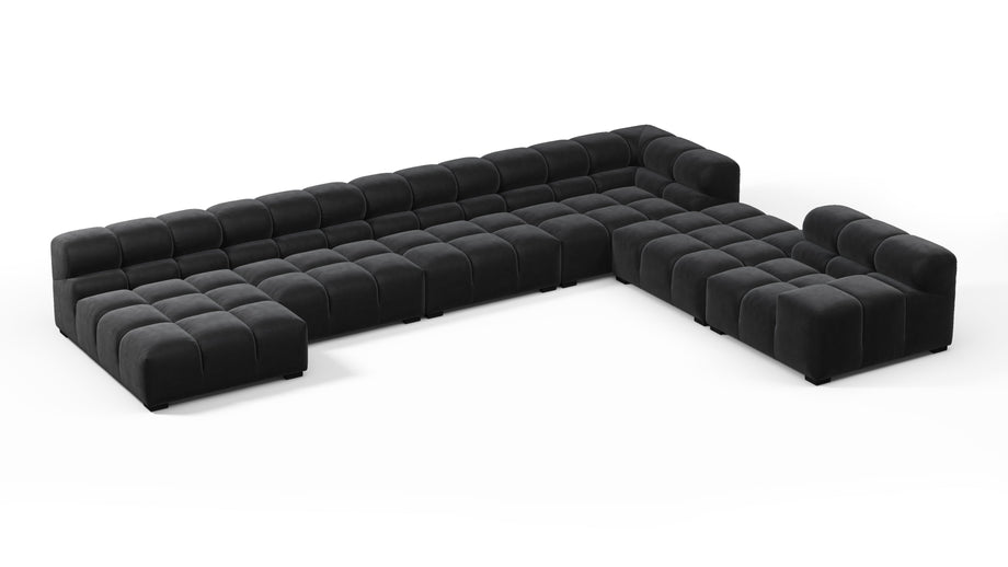 TuftyBlack Velvet