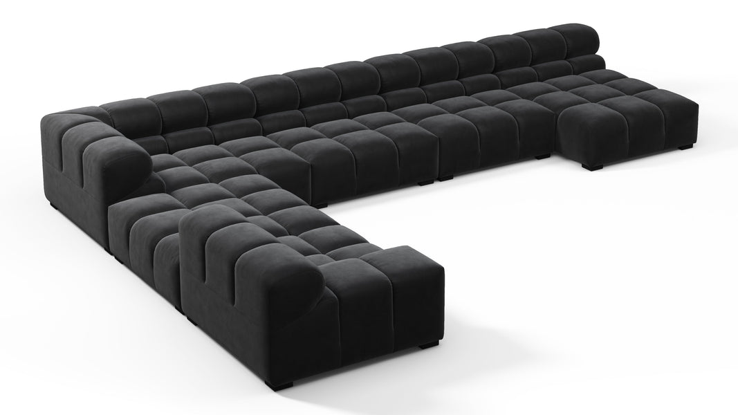 TuftyBlack Velvet