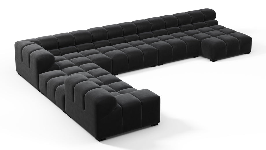 TuftyBlack Velvet