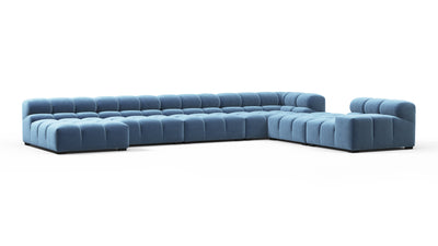 Tufty - Aegean Blue Velvet - Image 2