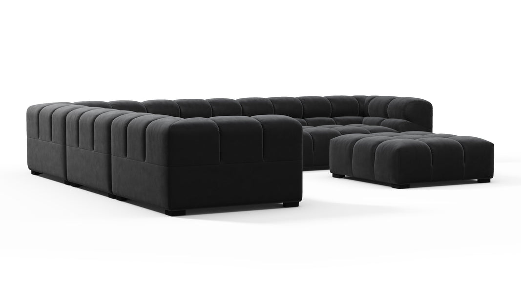 TuftyBlack Velvet