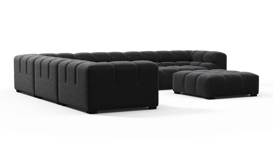 TuftyBlack Velvet