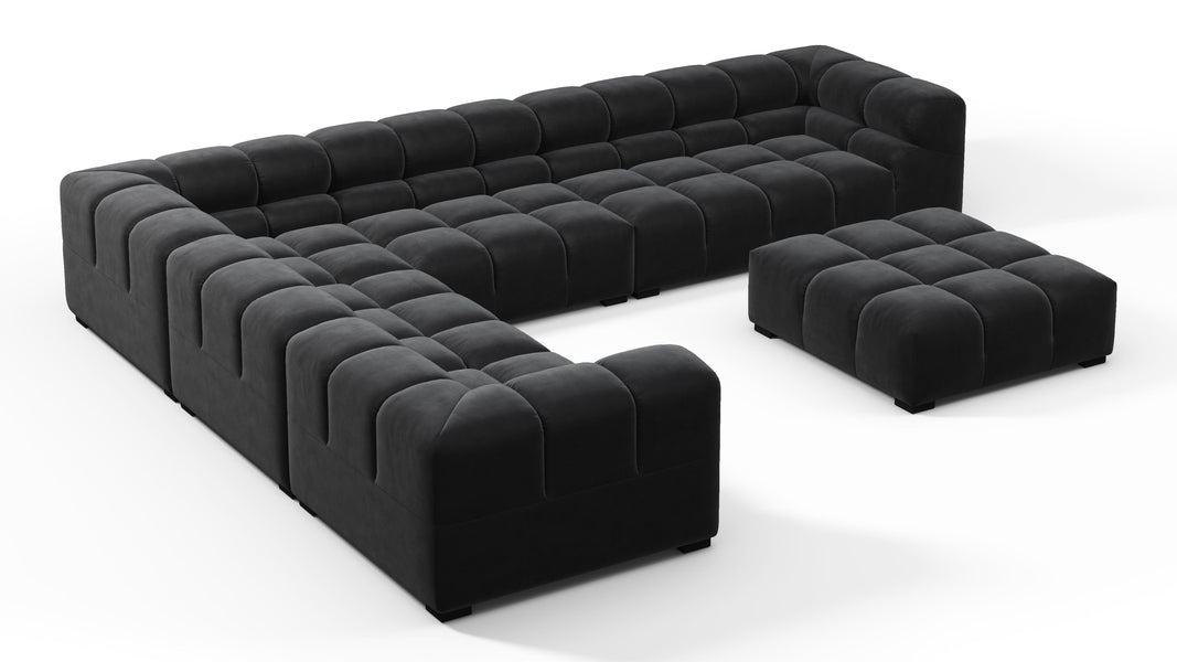 TuftyBlack Velvet
