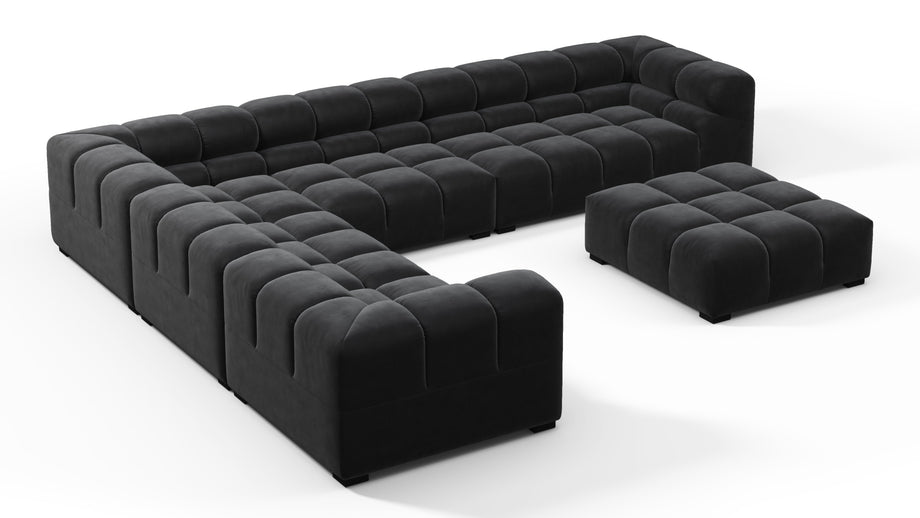 TuftyBlack Velvet