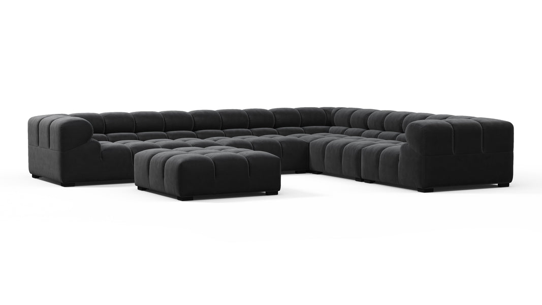 TuftyBlack Velvet