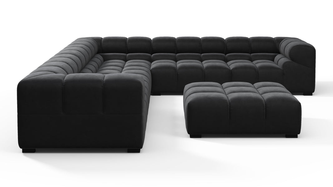 TuftyBlack Velvet