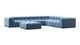 Tufty - Aegean Blue Velvet - Image 2