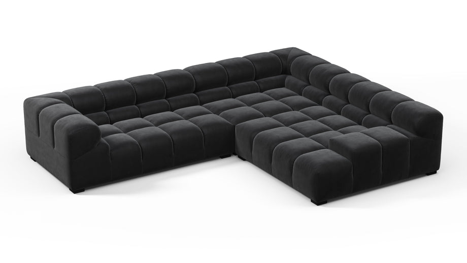 TuftyBlack Velvet