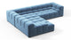 Tufty - Aegean Blue Velvet - Image 3