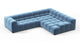 Tufty - Aegean Blue Velvet - Image 3