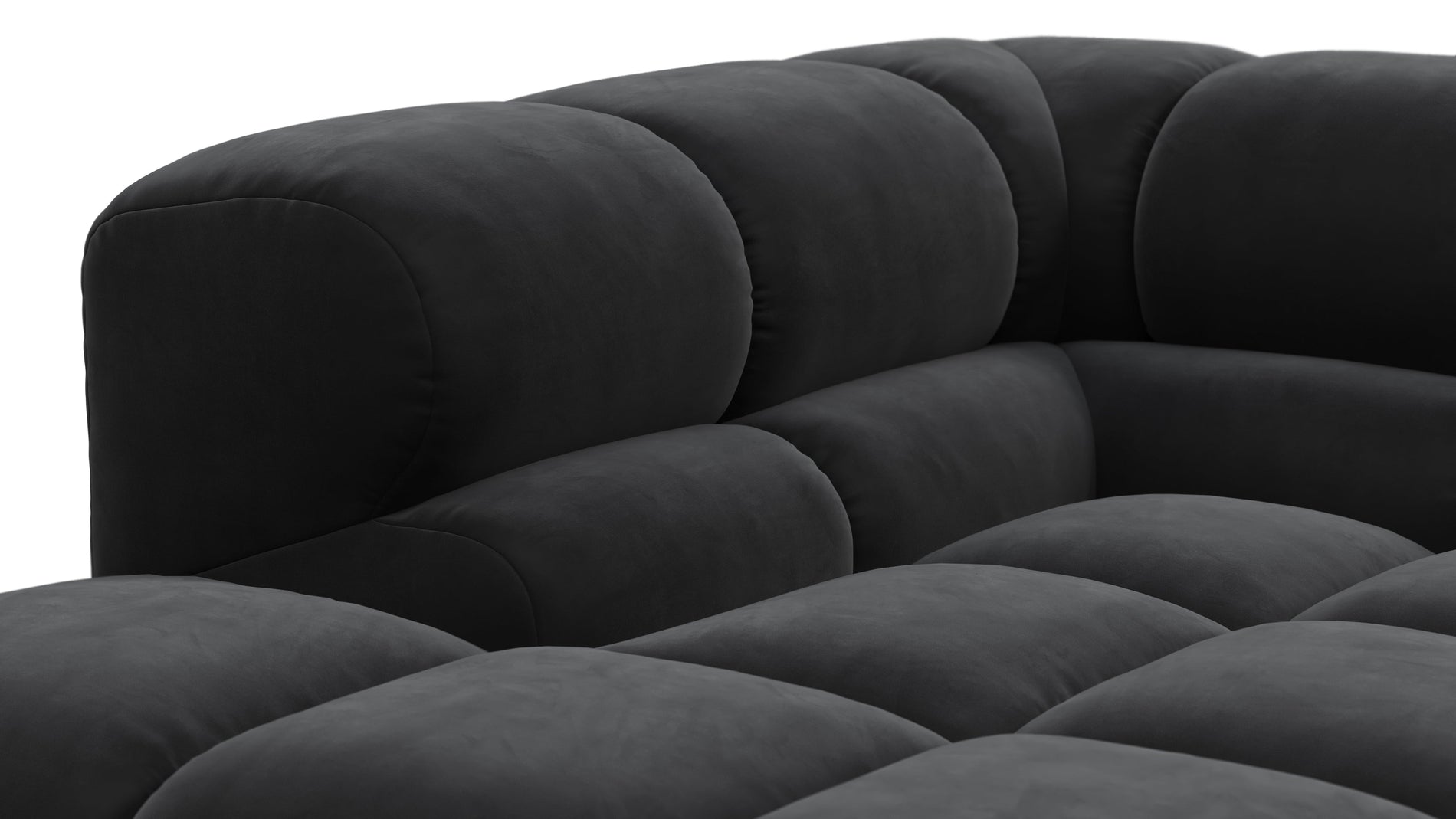 TuftyBlack Velvet