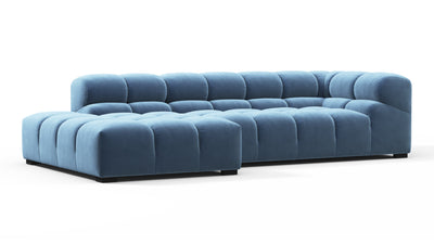 Tufty - Aegean Blue Velvet - Image 2