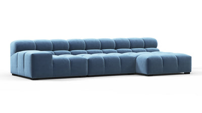 Tufty - Aegean Blue Velvet - Image 2