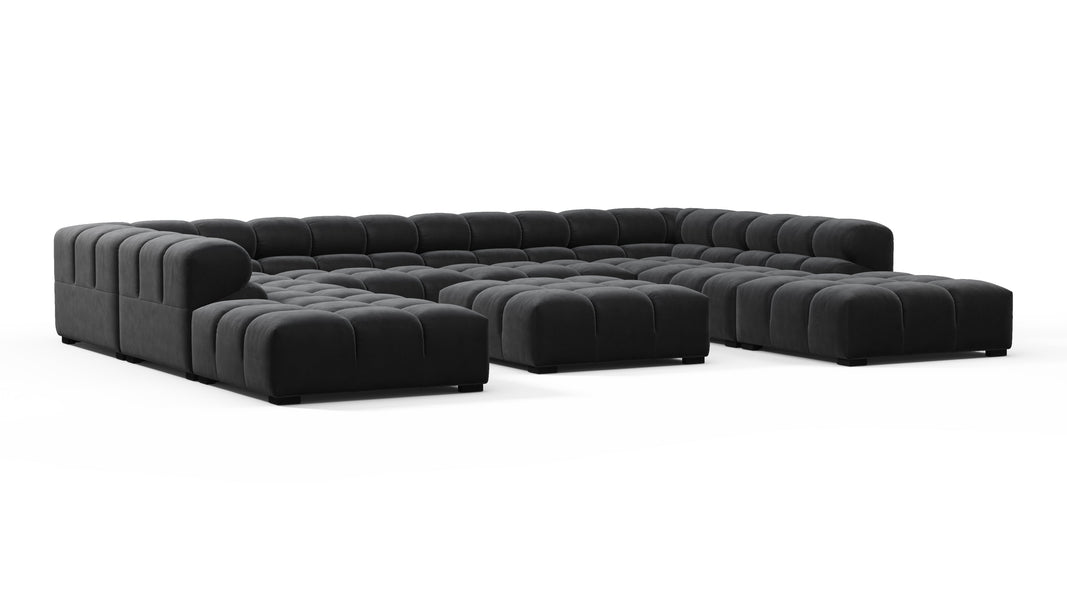 TuftyBlack Velvet