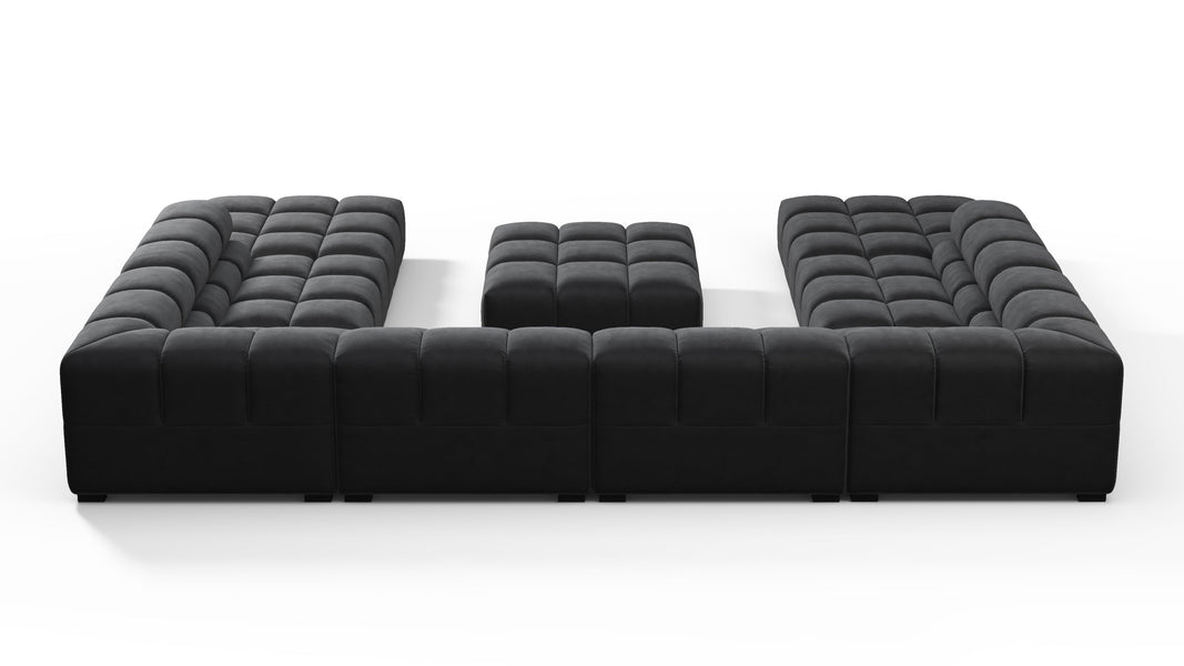 TuftyBlack Velvet