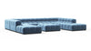 Tufty - Aegean Blue Velvet - Image 2