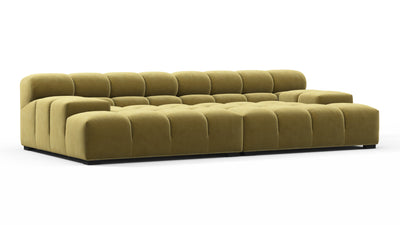Tufty - Olive Gold Velvet - Image 2