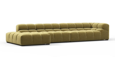Tufty - Olive Gold Velvet - Image 2