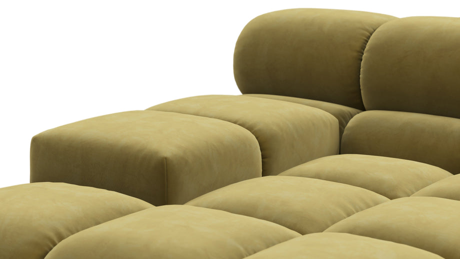 TuftyOlive Gold Velvet