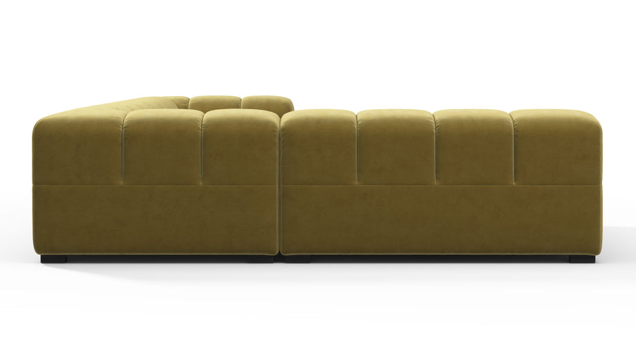 TuftyOlive Gold Velvet